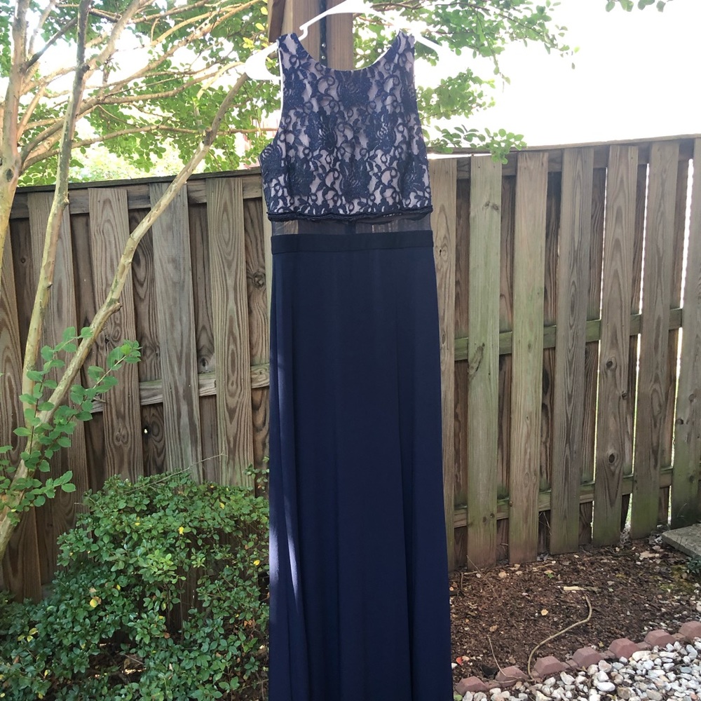 Nightway dress Navy blue size 6